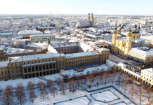 Munich In Winter Without Skiing